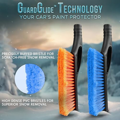 27" Car Snow Brush and Ice Scrapers for Car Windshield 2 Pack