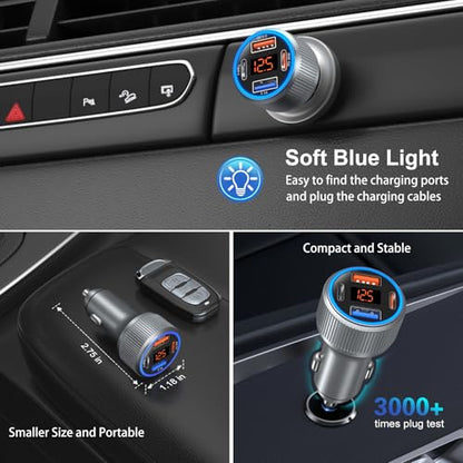 USB C Car Charger (3 Count)