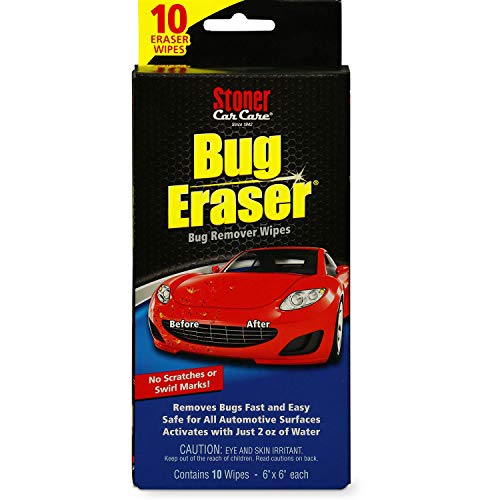 95401 Bug Eraser Car Cleaning Wipes