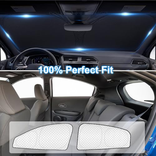 6pcs Thicken Sun Shades for Honda HR (6 Count)
