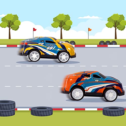 36PCS Mini Pull Back Cars for Kids Toddlers 3 (36 Count)