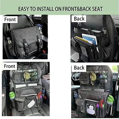 Car Front Seat Organizer for Law Enforcement