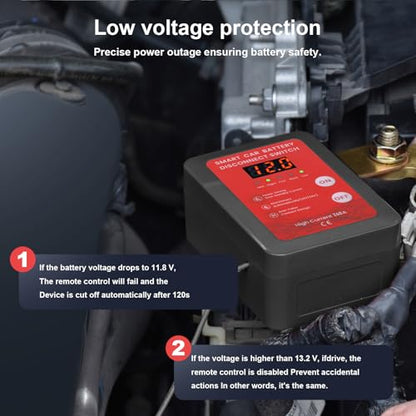 Remote Battery Disconnect Switch 12V (4 Count)