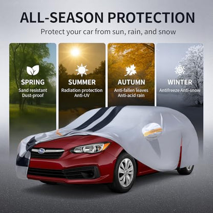 Multi Layer Car Cover Custom Fit for Subaru Impreza hatchback