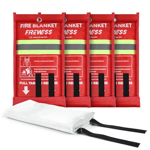 Emergency Fire Blanket (4 Count)