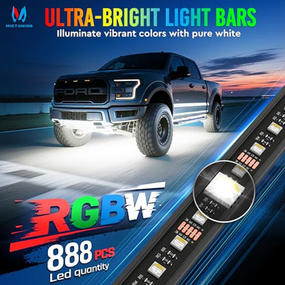 U8 RGBW Underglow LED Light Bars (52 Ounce)