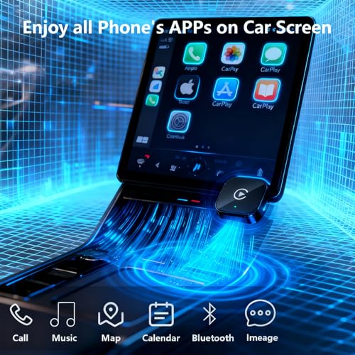 Wireless CarPlay Adapter for Apple iPhone & Android