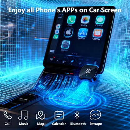 Wireless CarPlay Adapter for Apple iPhone & Android