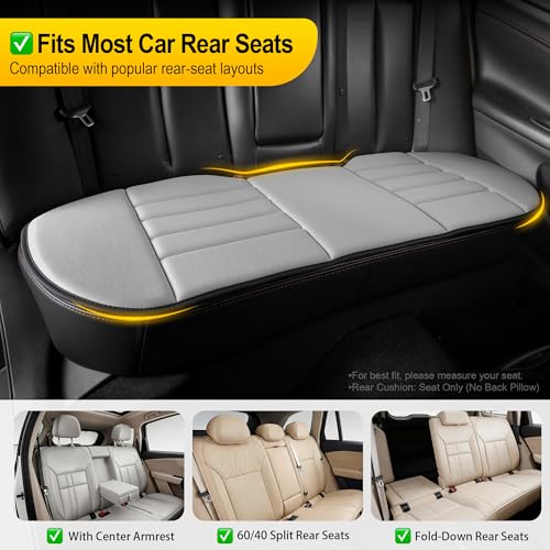 3 Piece Memory Foam Car Seat Cushion Set for Driving Comfort (3 Count)