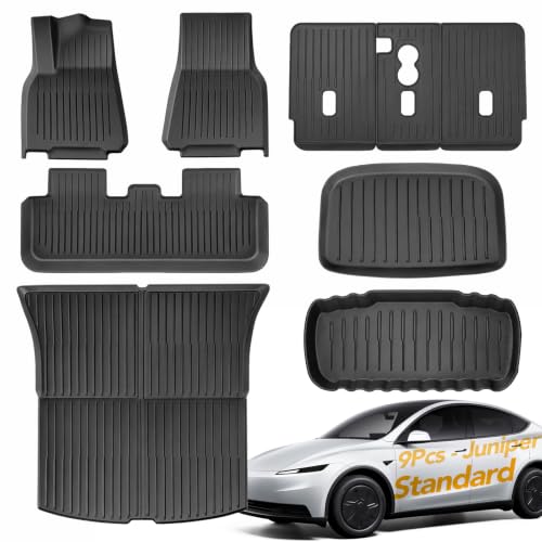 Tesla New Model Y Standard Floor Mats 2025 2026
