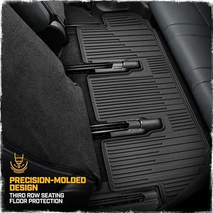 JustFit™ 3D All Weather Floor Mats for Toyota Highlander 2020