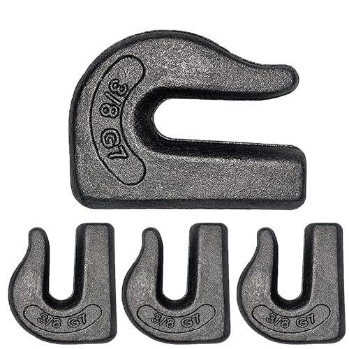 3 8 inch Weld On Grab Hooks (4 Count)