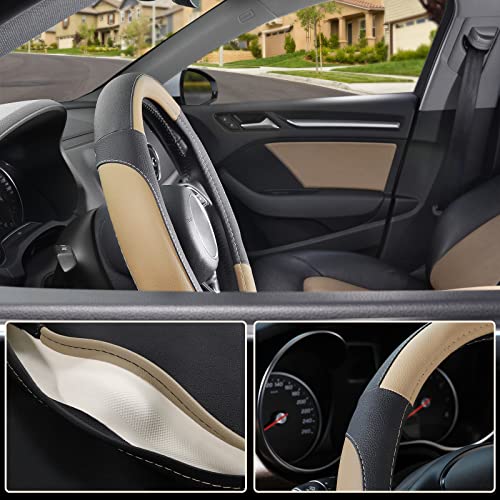 Car Steering Wheel Cover for Prius Civic Model 3