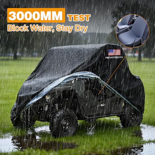 UTV Cover Heavy Duty 300D Waterproof Outdoor Storage 2