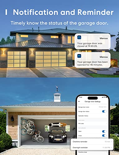 Smart Garage Door Opener Remote with External Antenna