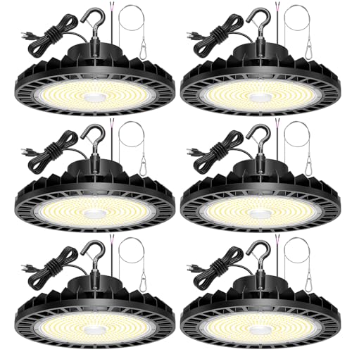 6 Pack 300W LED High Bay Light (6 Count)