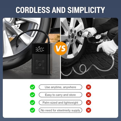 Tire Inflator Portable Air Compressor
