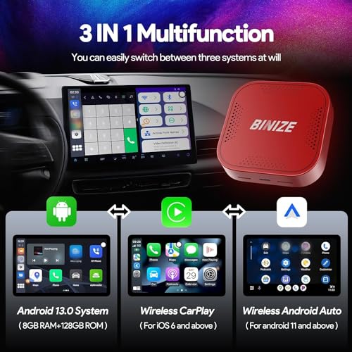 Carplay Ai Box Android 13 Wireless Carplay