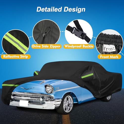 QUNSUNUS Car Cover for Chevrolet Bel Air