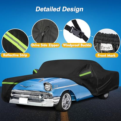 QUNSUNUS Car Cover for Chevrolet Bel Air