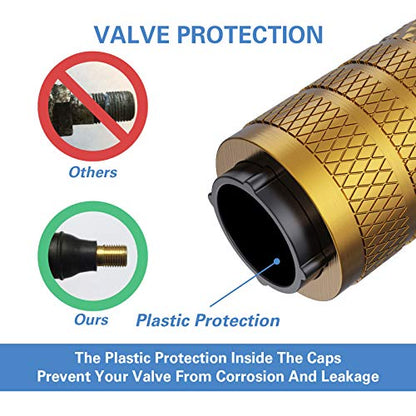 Tire Valve Stem Caps (4 Count)