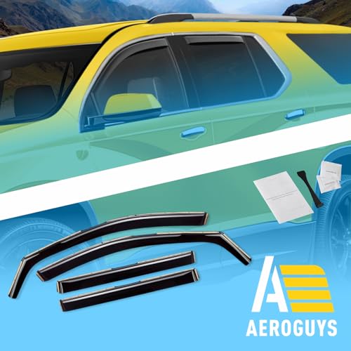 Extra Durable Window Deflectors in (4 Count)