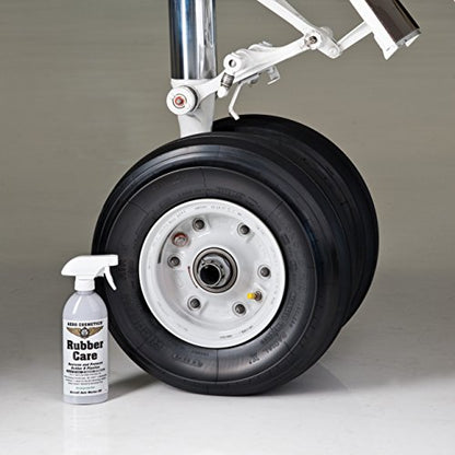 Rubber Care Matte Tire Shine & Ceramic Rubber Conditioner (32 Ounce)