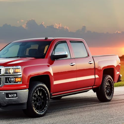in Channel Window Deflectors for Silverado
