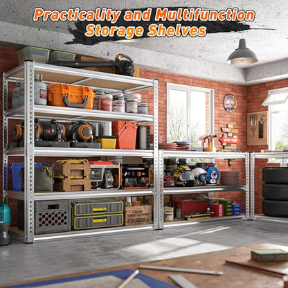 2500LBS Garage Shelving (5 Count)