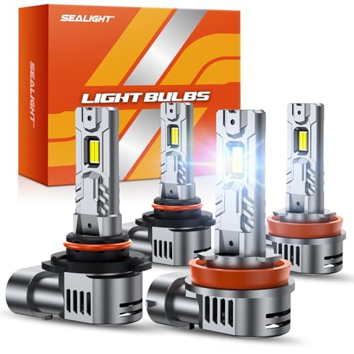 9005 and H11 Bulbs Combo (4 Count)