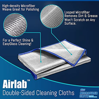 Glass Polishing Streak Free Miracle Cleaning Cloth (8 Count)