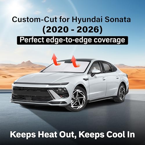 Windshield Sun Shade Compatible for Hyundai Sonata 2020
