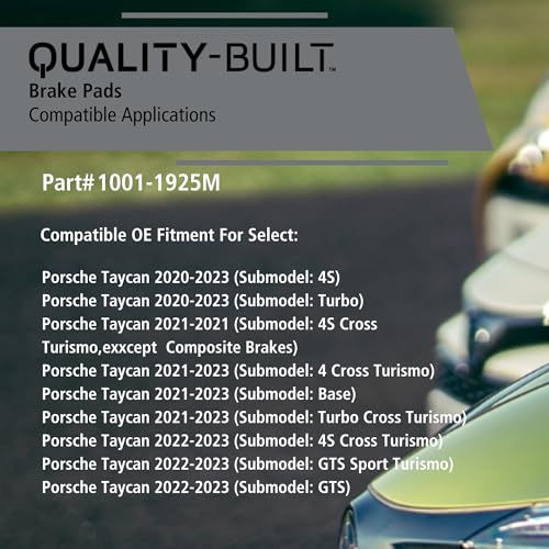 Rear Semi Metallic Brake Pads