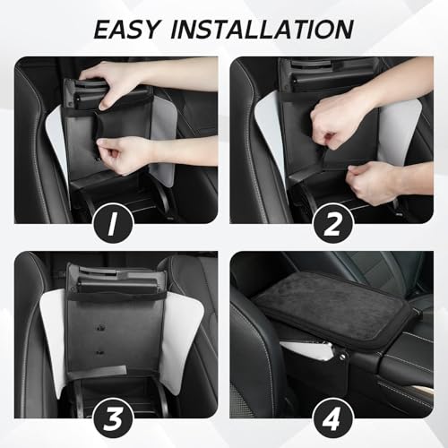 Center Console Cover with 2 Side Pockets