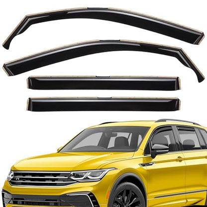 Extra Durable Window Deflectors in (4 Count)