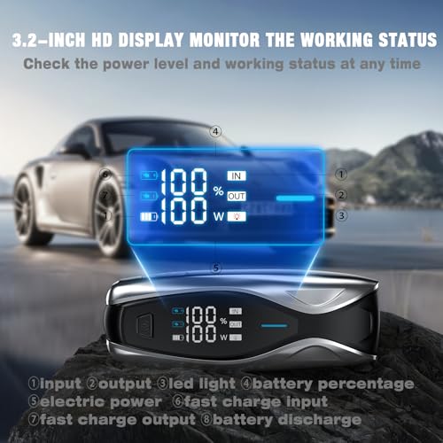X7 3000A Car Jump Starter