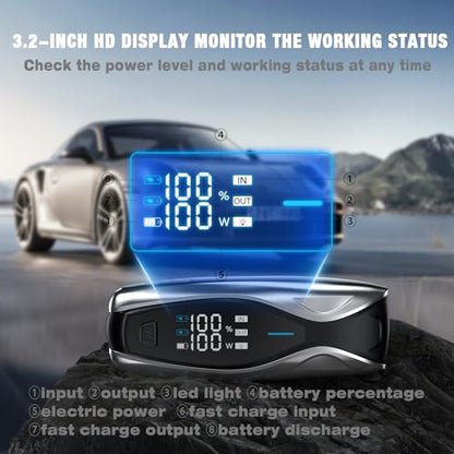 X7 3000A Car Jump Starter
