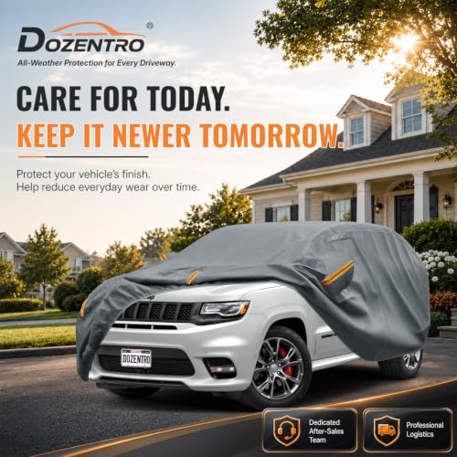 Waterproof Heavy Duty Car Cover Custom Fit Jeep Grand Cherokee