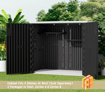 Outdoor Horizontal Storage Sheds