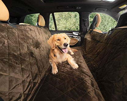 Velvet Rear Car Seat Protector w