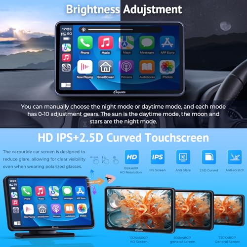 7 Inch Carplay Screen & Android Auto