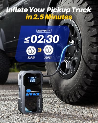 JWA2 Jump Starter with Air Compressor