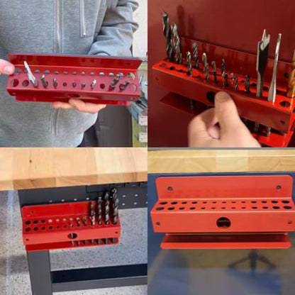 Drill Bit Organizer Heavy Duty
