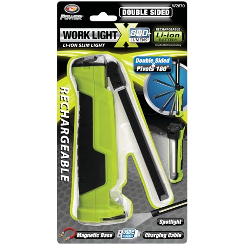 W2670 Rechargeable Magnetic Double Sided Work Light