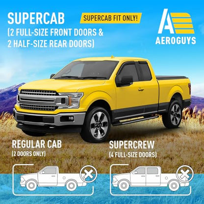 Extra Durable Window Deflectors Tape (4 Count)