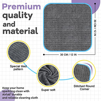 Glass Polishing Streak Free Miracle Cleaning Cloth (6 Count)