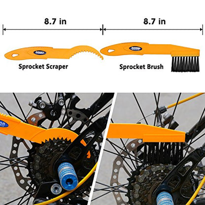 7pcs Bicycle Bike Cleaning Tools Set