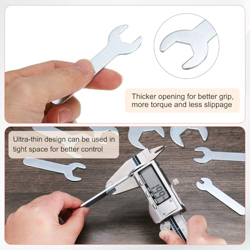 10pcs Small Wrench 13x70x1.5mm Metric U (10 Count)
