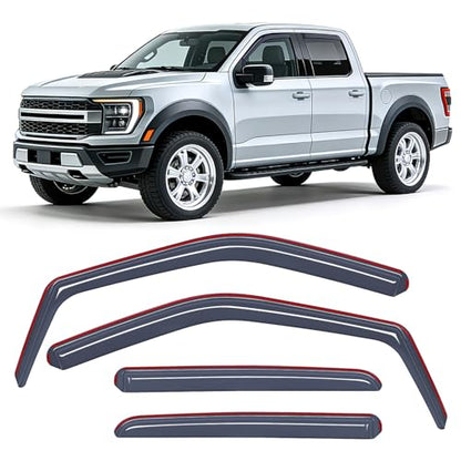 in Channel Rain Guards for Ford F150 SuperCrew 2015