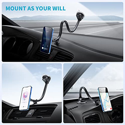 Magnetic Phone Mount for Windshield Dashboard